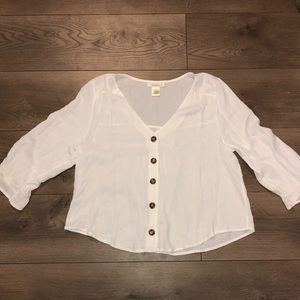NWOT Button down Blouse